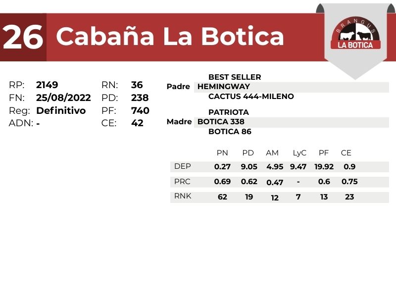 26 LA BOTICA 2149